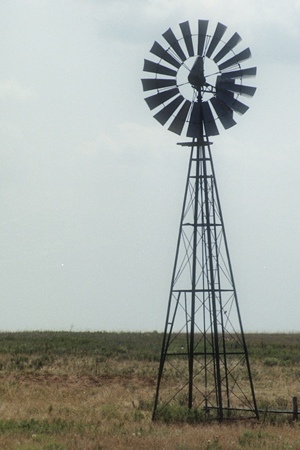Lake Meredith  Texas windmill