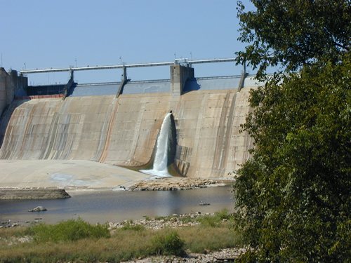 Morris Sheppard Dam, or Possum Kingdom dam  