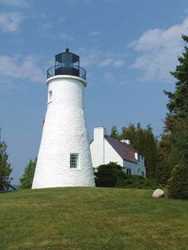 Old Presque Island Lighthouse, Lake Michigan