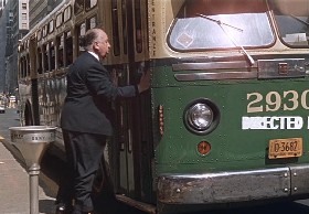Hitchcock cameo in North By Northwest