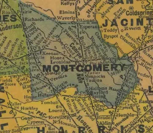 Montgomery County 1920s map