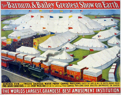 Barnum &amp; Bailey Greatest Show On Earth Poster 