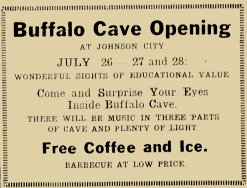 Johnson City, TX - Buffalo Cave 