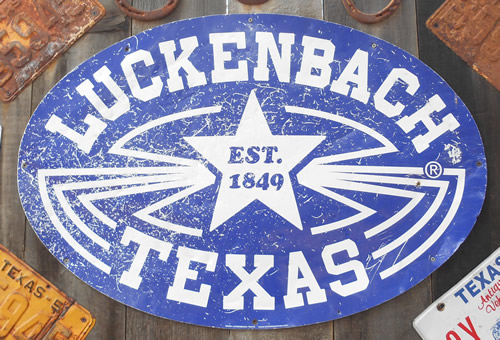 Luckenbach TX Sign