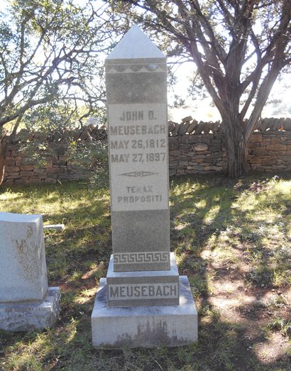 John O. Meusebach grave
