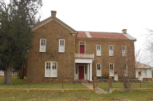 Pontotoc TX 1872 Farmhouse