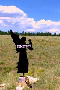 Elizabethtown Cemetery Sign , New Mexico