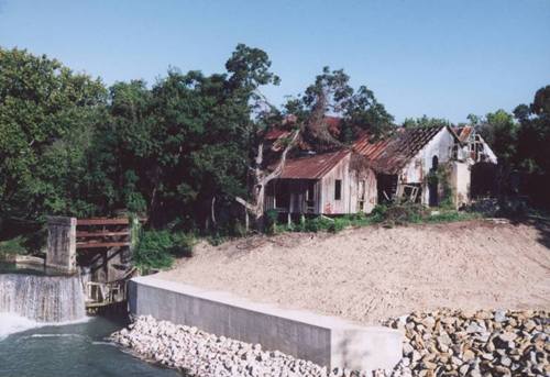 TX - Zedlers mills before restoration