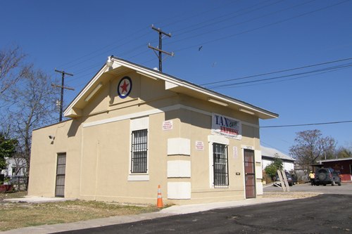 San Antonio Texas former Texaco Station