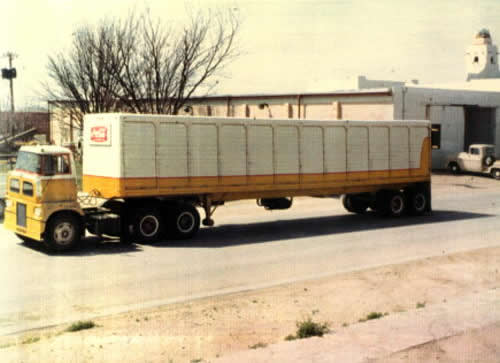 Coca Cola truck, Hobbs, New Mexico, 1965