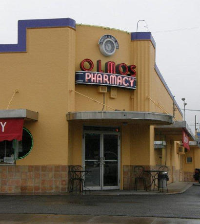 TX - San Antonio Olsmo Pharmacy Sign