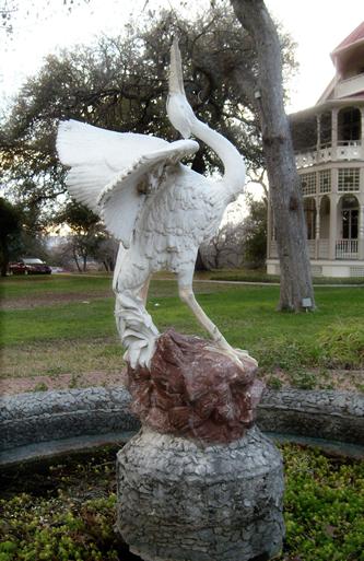 Stock Fountain, Brackenridge Estate on Incarnate Word Campus, Alamo  Heights, Texas