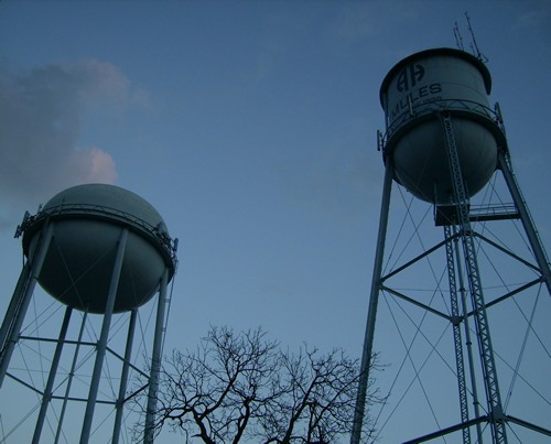 Alamo Heights TX water towers