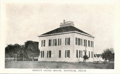 The 1879 Bee County Courthouse Beeville TX