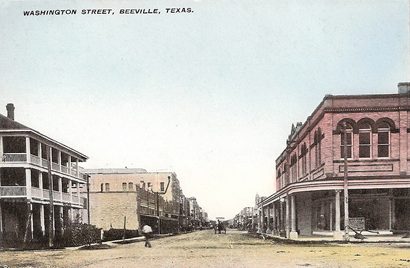 Beeville, Texas - Washington Street scene