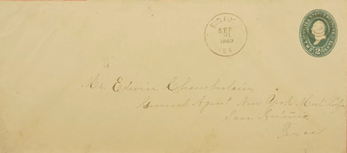 Bigfoot TX 1893 Postmark