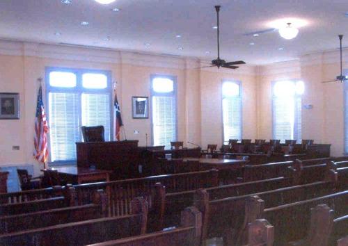 TX - Dimmit County Courthouse District Courtroom