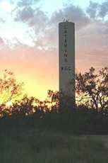 Catarina, Texas water tower