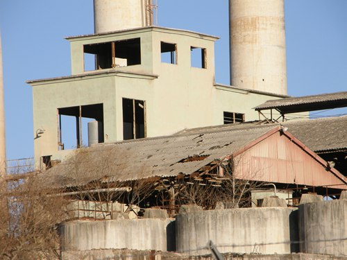 San Antonio TX  abandoned cement plant