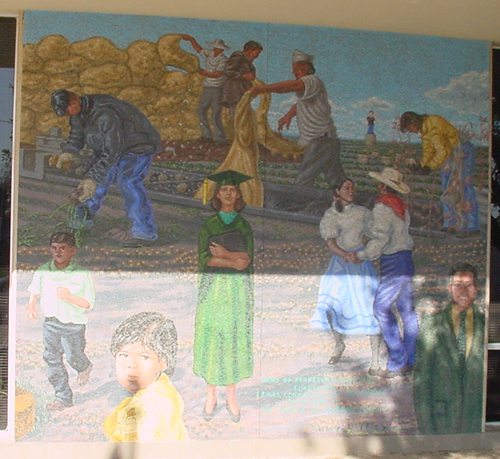 Crystal City TX - Mosaic mural