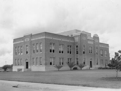 The 1928 Zavala County Courthouse, Crystal City, Texas