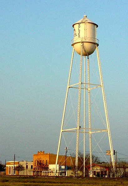 Dilley Texas water tower