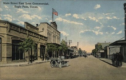 Eagle Pass TX - Main Street 1916