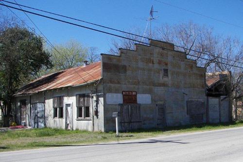 Old store in downtown Elmendorf. Texas