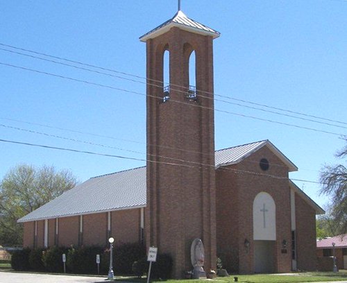 St. Anthony Catholic Church in Elmendorf., Texas
