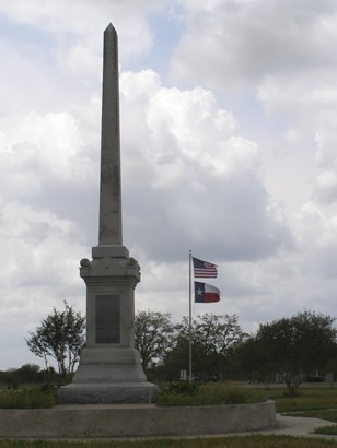 Fannin Monument  At Fannin TX