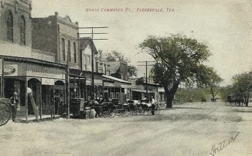 Floresville Texas - North Commerce St. 1908 photo