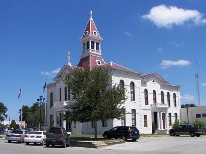 1884Wilson county courthouse, Floresville Texas 