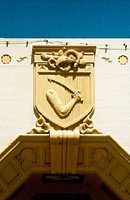 Shield as architectural detail 