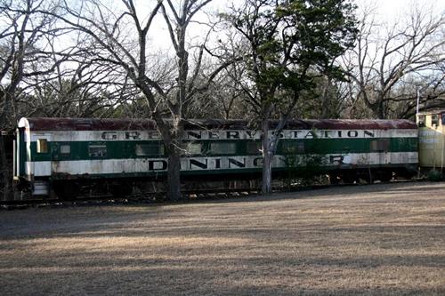 Grey  Forest Texas caboose