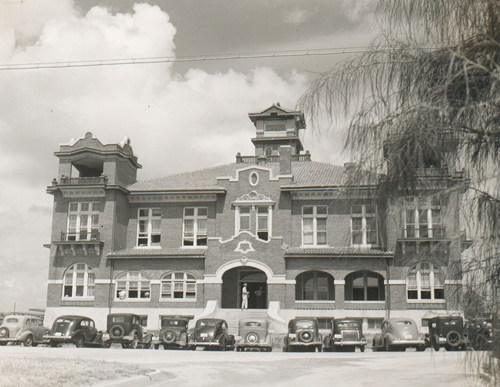 Jourdanton, Texas - Atascosa County Courthouse, 1939 photo