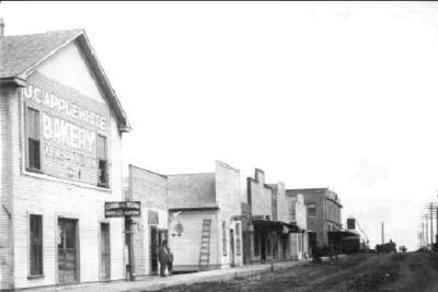 Jourdanton, Texas main street, early 1900s