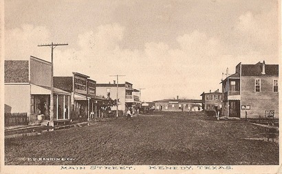 Kenedy TX Main Street 1910