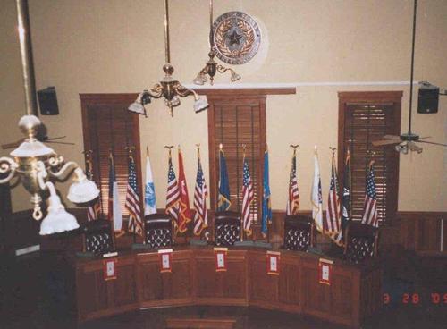 Webb County Courthouse district courtroom, Laredo Texas