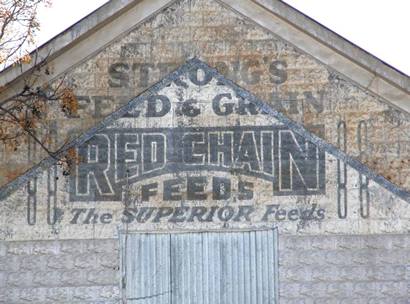 Pearsall Tx - Feed Ghost Sign