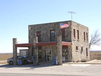 Peggy Texas post office and gas station,  zip code 78062