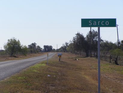 Entering Sarco Texas 