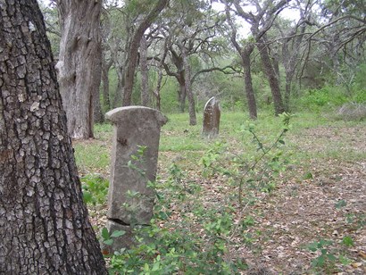 Schroeder TX  -  Mistletoe Cemetery  tombstone