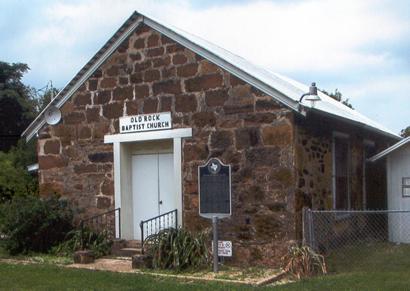 Somerset TX Old Rock Baptist Church