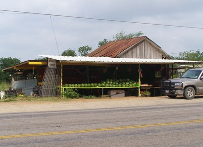 Stockdale TX watermelon stand