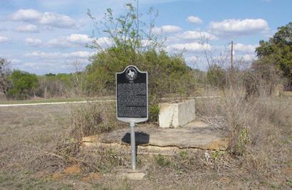 Verdi Texas and historical marker