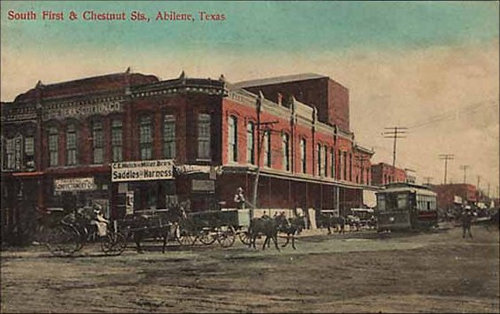 Abilene, Texas - South First &amp; Chestnut Streets 