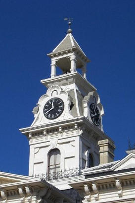 Albany TX - 1883 Shackelford County Courthouse Clock Tower