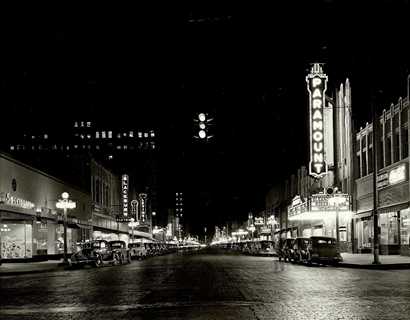 Polk Street, Amarillo, Texas, 1938