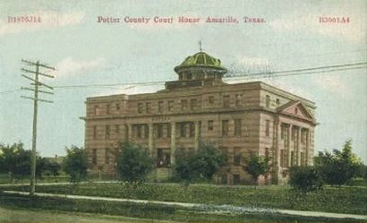 Amarillo Tx - 1906 Potter County Courthouse 