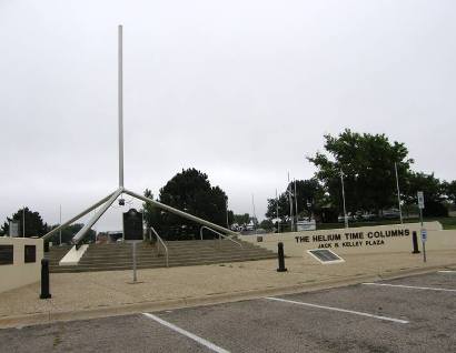 Amarillo Texas - Helium Monument Sundial